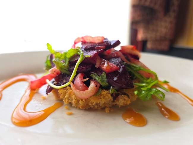 Caramelized Onion & Chevre Tart