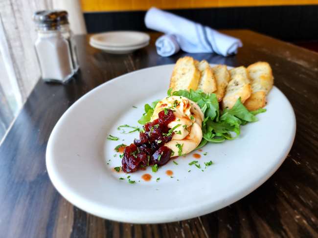 Fall Spiced VT Chevre Sweet Potato Dip